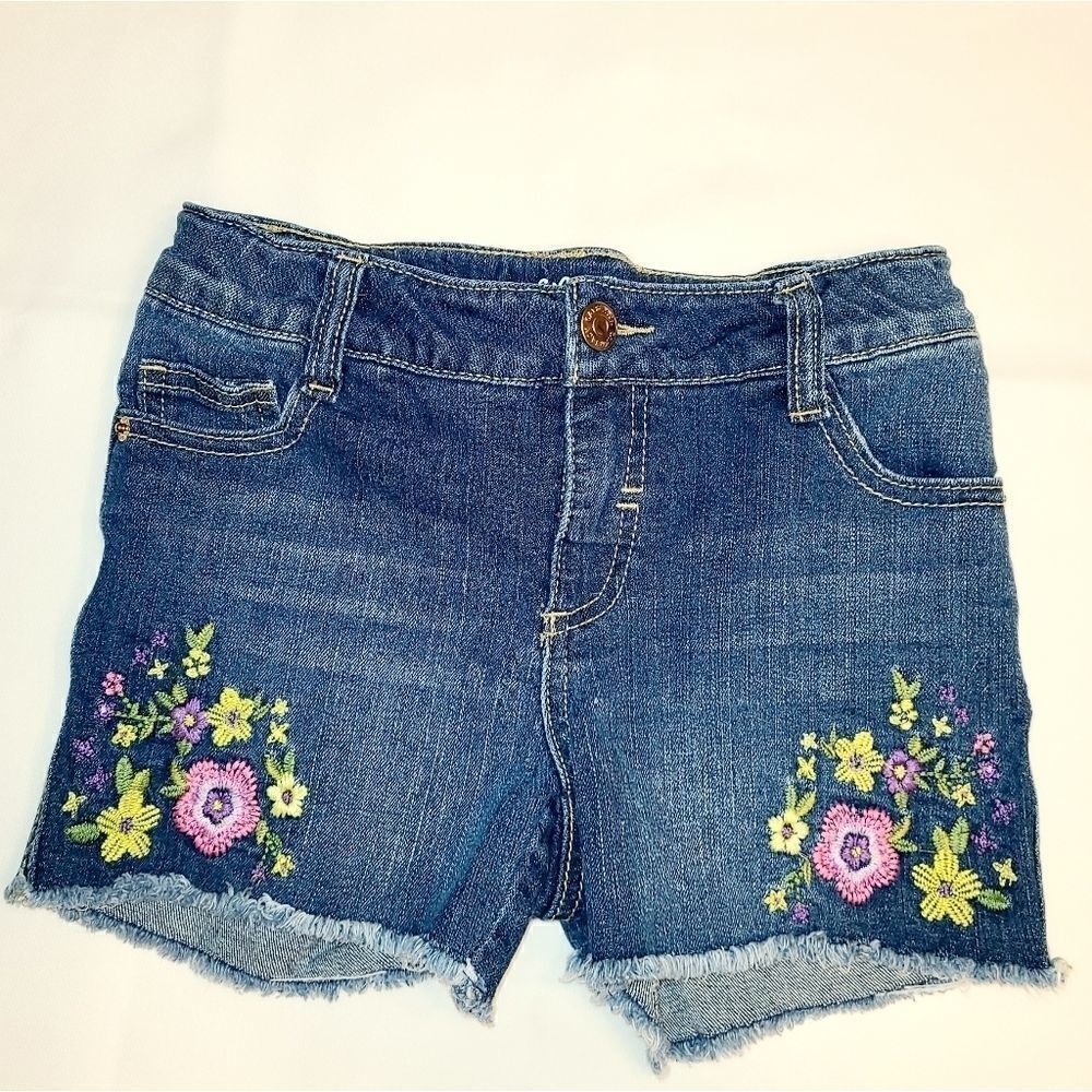 Cat &Jack Embroidered Jean shorts, girl 7/8